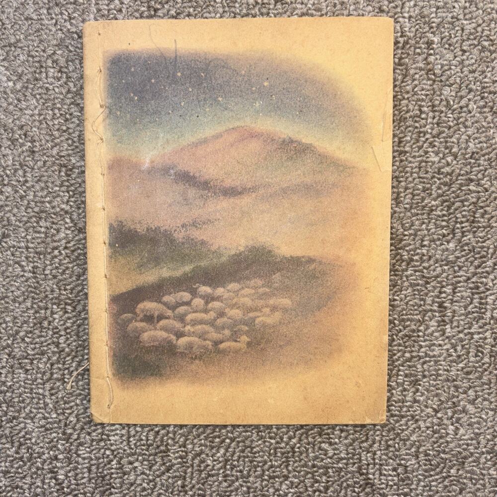 Vintage 1961 Baby Jesus Children’s Book Rand McNally Nativity Religious Booklet